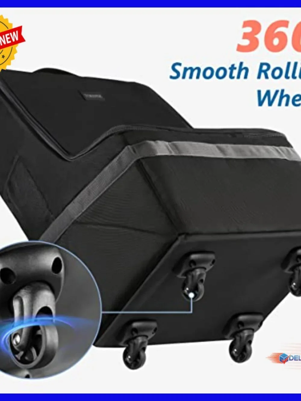 Padded Car Seat Travel Backpack with Wheels, Large Gate Check Bag
